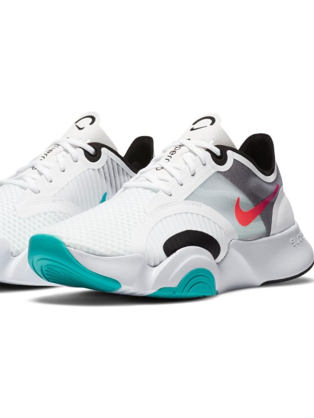 Nike SuperRep Go Size 13 Men Training Shoes White Grey Red Cactus CJ0773-120 NEW